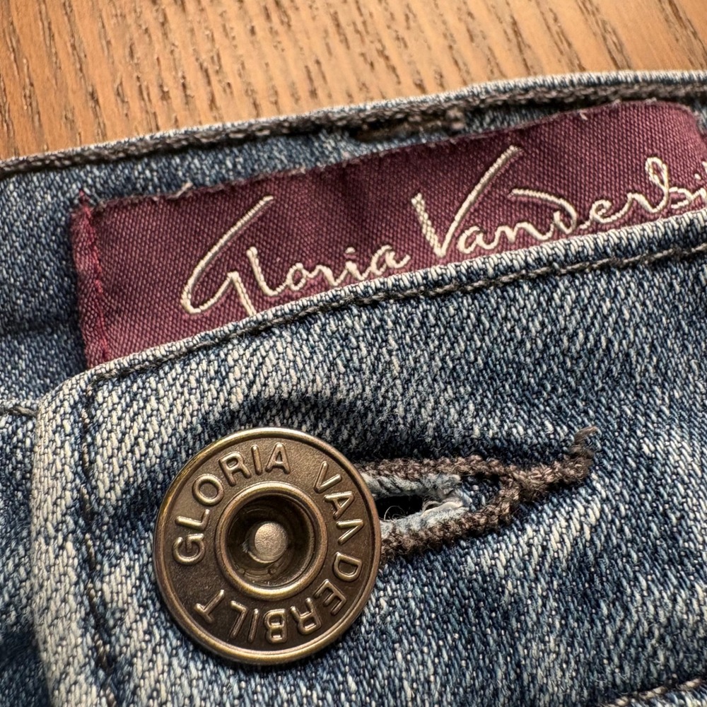 Gloria Vanderbilt Amanda Jeans Plus Women 20W Blue High Rise Tapered Denim EUC - Picture 10 of 10